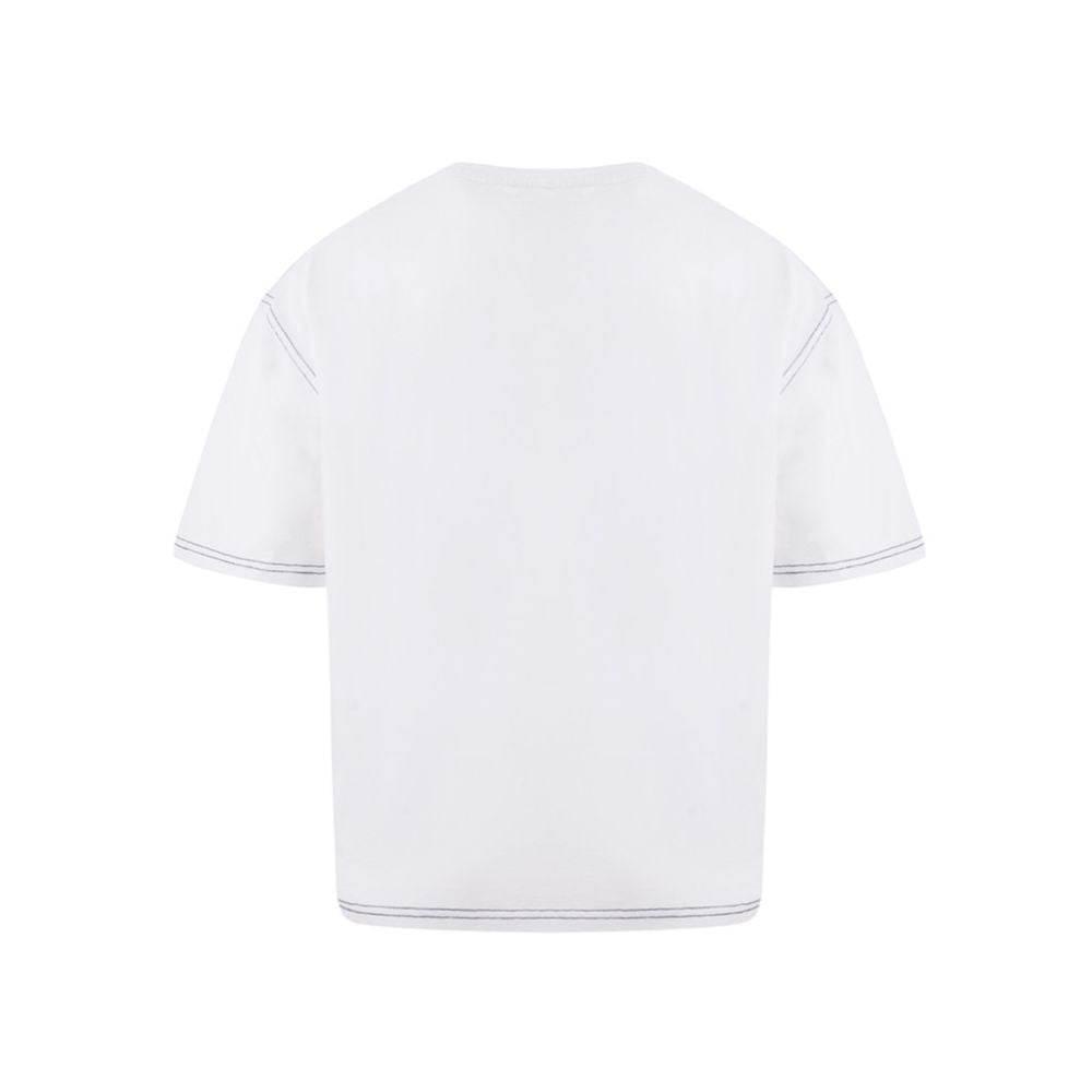 Kenzo Elegant White Cotton Top for Women - Hilstor
