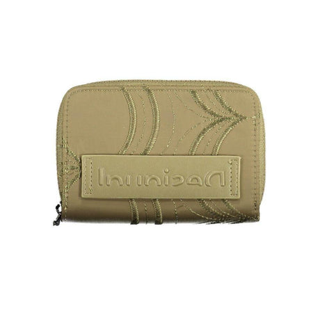 Desigual Green Polyester Women Wallet - Hilstor