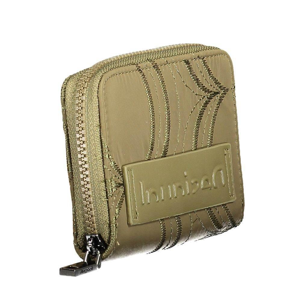 Desigual Green Polyester Women Wallet - Hilstor