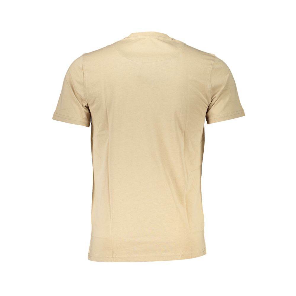 Harmont & Blaine Beige Cotton T-Shirt - Hilstor