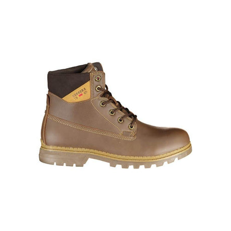 Carrera Chic Lace-Up Boots with Contrasting Details - Hilstor