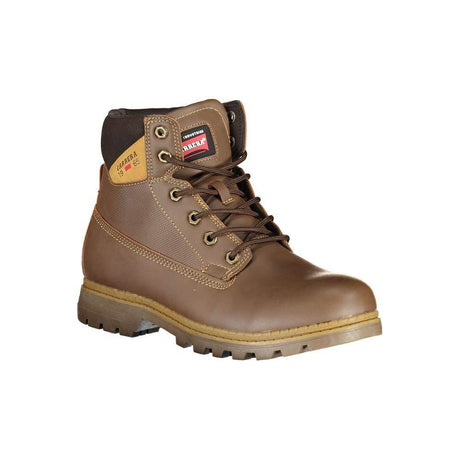 Carrera Chic Lace-Up Boots with Contrasting Details - Hilstor