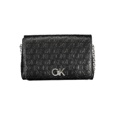 Calvin Klein Black Polyester Handbag - Hilstor