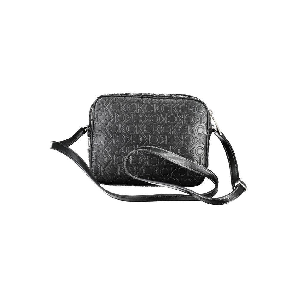 Calvin Klein Black Polyester Handbag - Hilstor