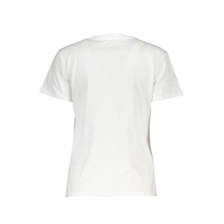 Patrizia Pepe White Cotton Women T-Shirt - Hilstor