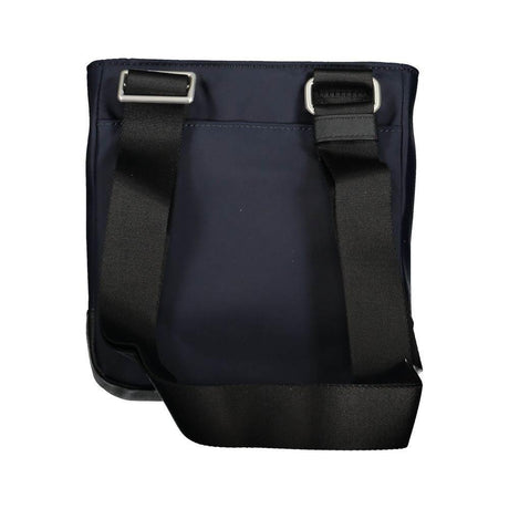 Tommy Hilfiger Sleek Blue Shoulder Bag with Contrasting Details - Hilstor