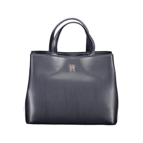 Tommy Hilfiger Blue Polyethylene Handbag - Hilstor