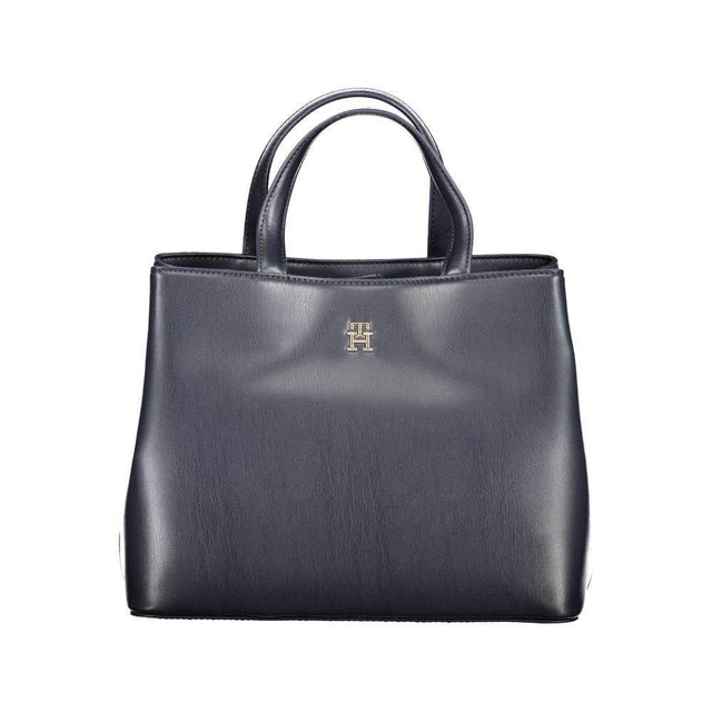 Tommy Hilfiger Blue Polyethylene Handbag - Hilstor
