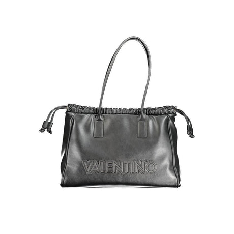 Valentino Bags Black Polyethylene Handbag - Hilstor