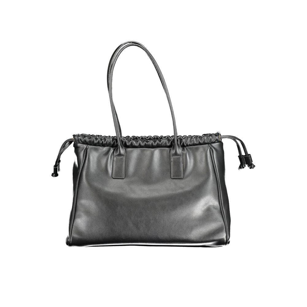 Valentino Bags Black Polyethylene Handbag - Hilstor