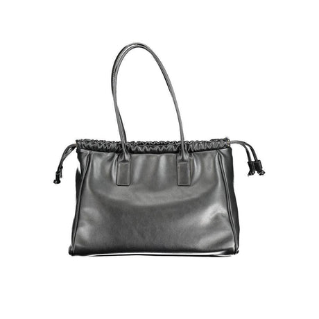 Valentino Bags Black Polyethylene Handbag - Hilstor