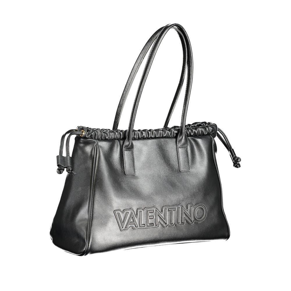 Valentino Bags Black Polyethylene Handbag - Hilstor