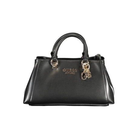 Guess Jeans Black Polyethylene Handbag - Hilstor