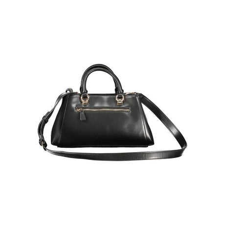 Guess Jeans Black Polyethylene Handbag - Hilstor