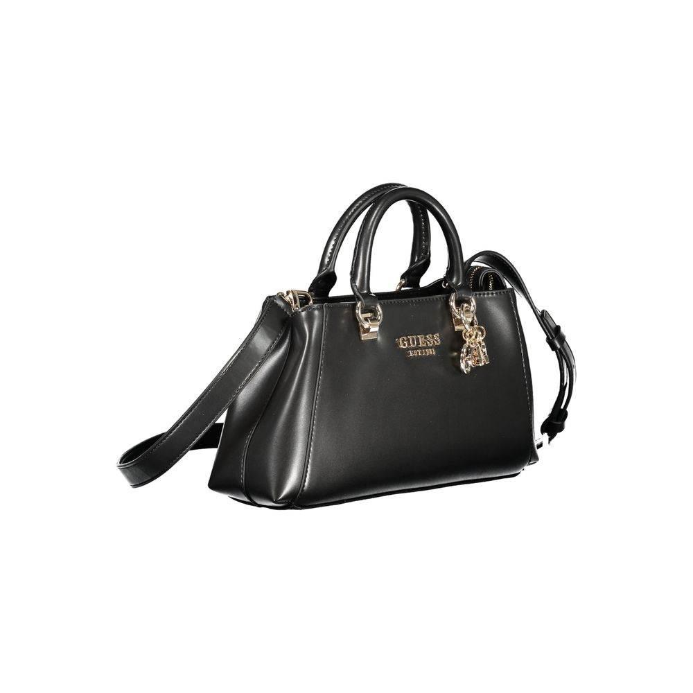 Guess Jeans Black Polyethylene Handbag - Hilstor
