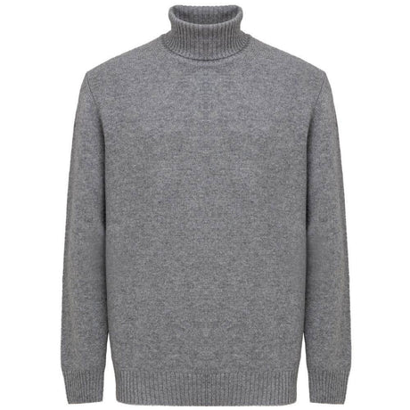 Cruciani Gray Cashmere Turtleneck - Hilstor