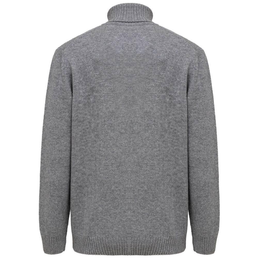 Cruciani Gray Cashmere Turtleneck - Hilstor