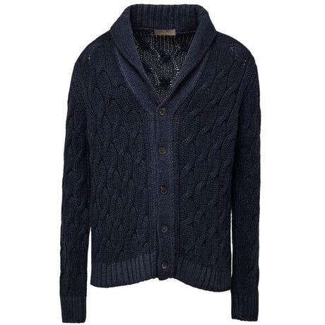 Cruciani Blue Cashmere Cardigan - Hilstor