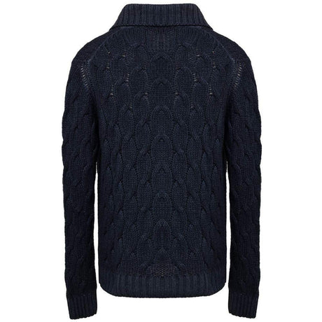 Cruciani Blue Cashmere Cardigan - Hilstor