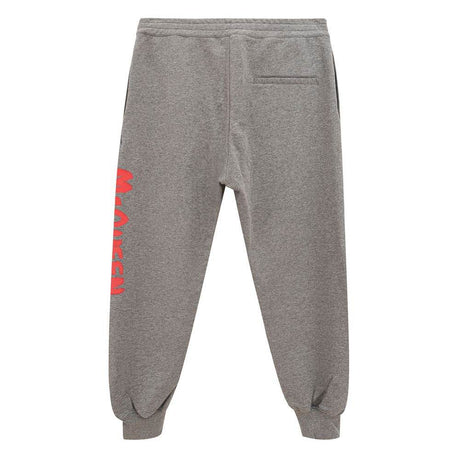 Alexander McQueen Chic Gray Cotton Blend Trousers - Hilstor