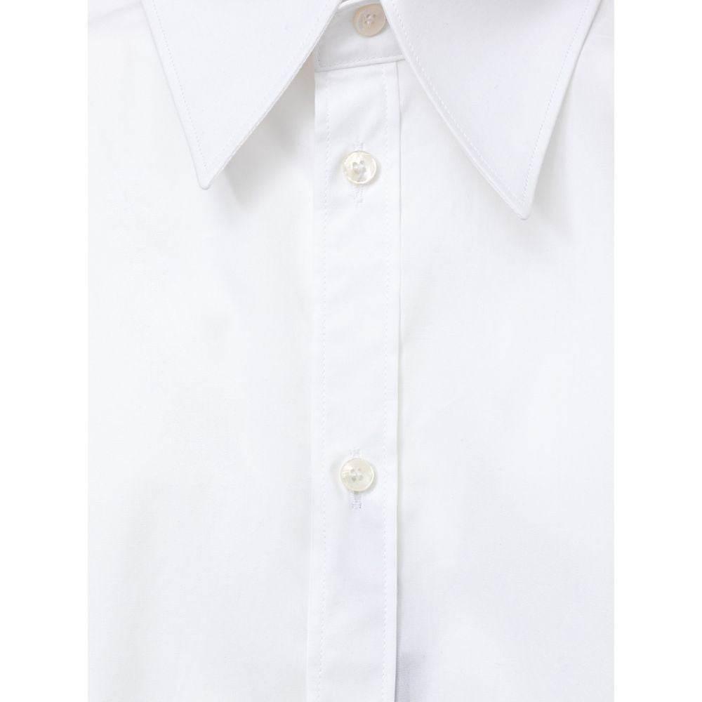 Dolce & Gabbana White Cotton Shirt - Hilstor