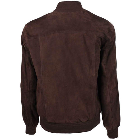 Emilio Romanelli Brown Calfskin Jacket - Hilstor