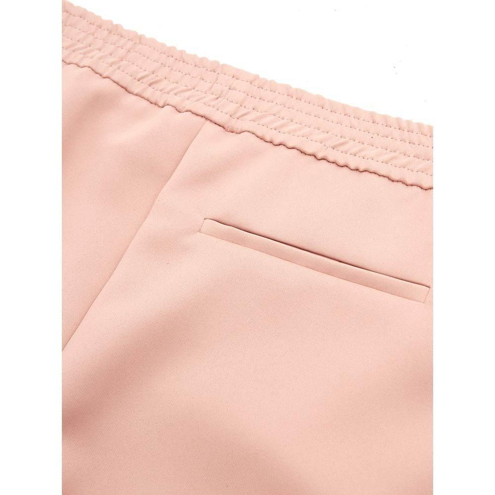 Lardini Elegant Pink Polyester Pants for Women - Hilstor
