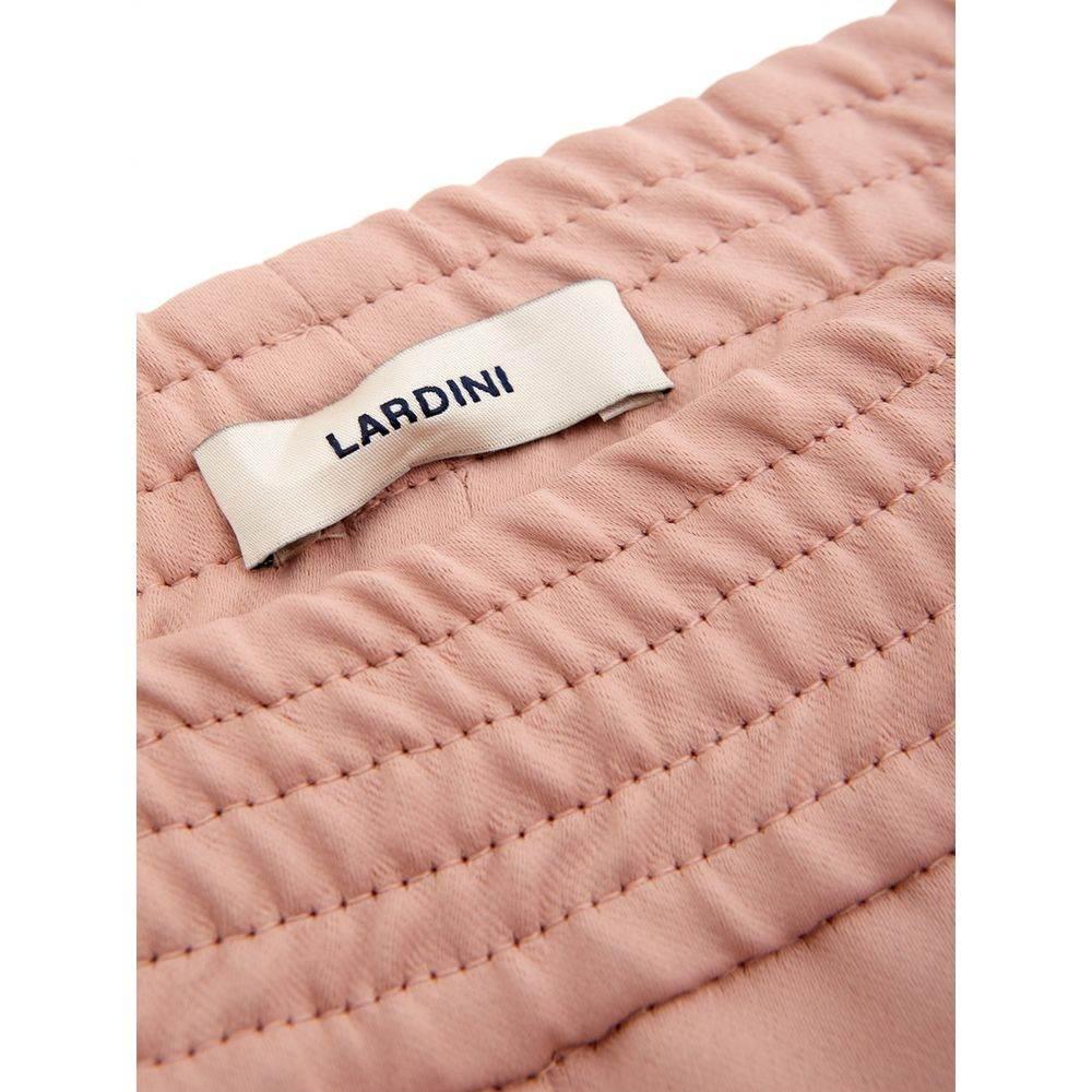 Lardini Elegant Pink Polyester Pants for Women - Hilstor
