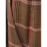 Lardini Elegant Brown Viscose Pants for Women - Hilstor