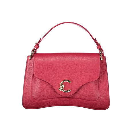 Coccinelle Red Leather Women Handbag - Hilstor