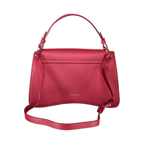 Coccinelle Red Leather Women Handbag - Hilstor