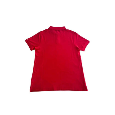 Trussardi Beachwear Red Cotton Men Polo Shirt - Hilstor