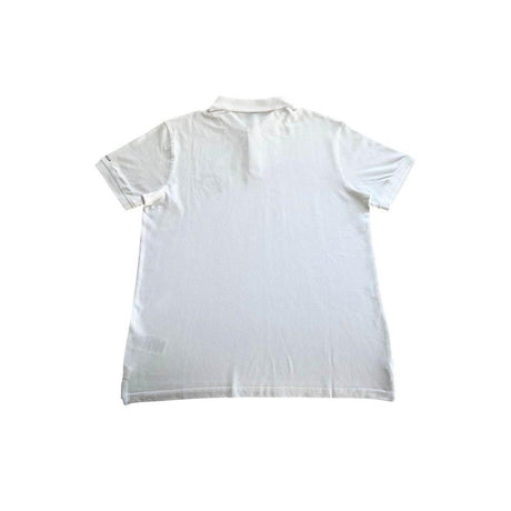 Trussardi Beachwear White Cotton Men Polo Shirt - Hilstor