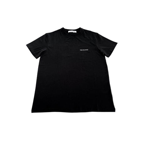 Trussardi Beachwear Black Cotton Men T-Shirt - Hilstor