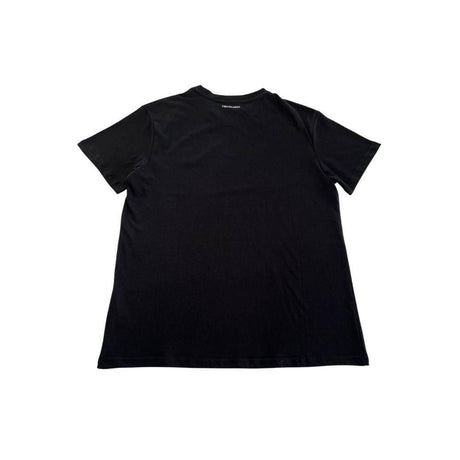 Trussardi Beachwear Black Cotton Men T-Shirt - Hilstor
