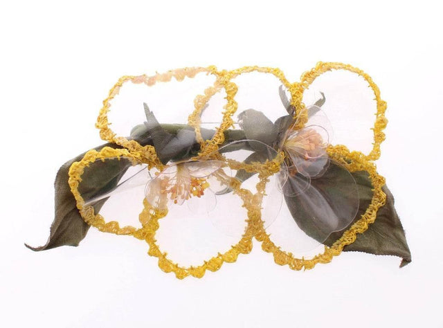 Dolce & Gabbana Exquisite Handmade Floral Silk Brooch - Hilstor