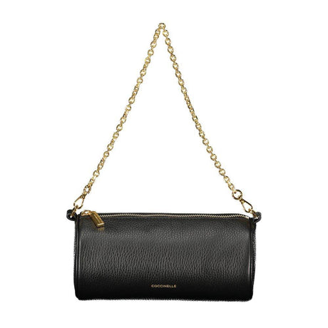 Coccinelle Black Leather Women Handbag - Hilstor