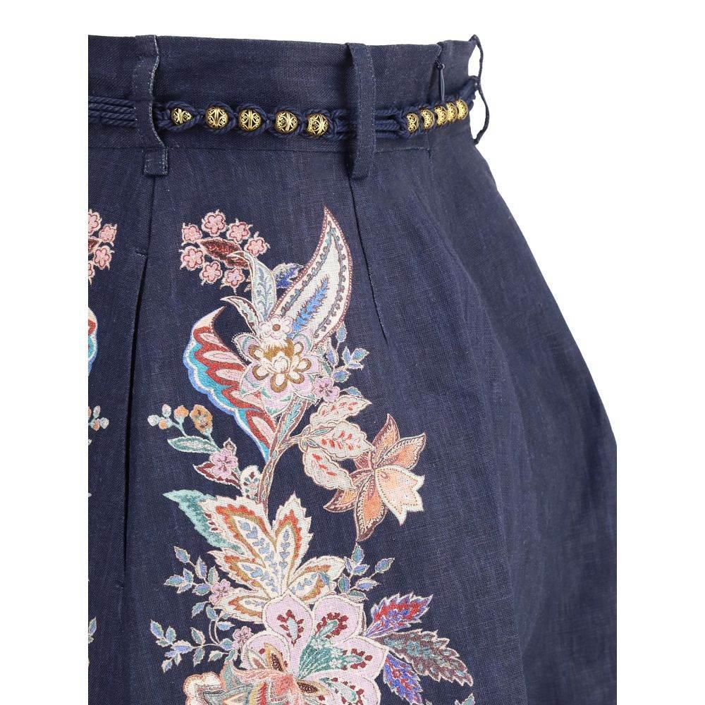 Zimmermann Rhiannon Tuck Shorts - Hilstor