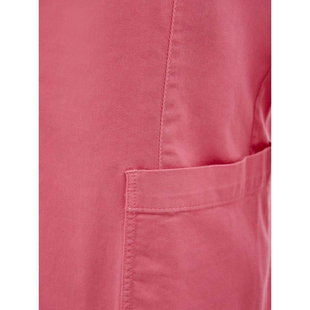 Lardini Elegant Pink Cotton Jacket for Her - Hilstor