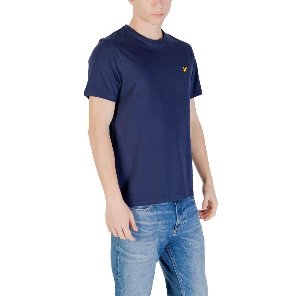 Lyle & Scott Blue Cotton T-Shirt - Hilstor