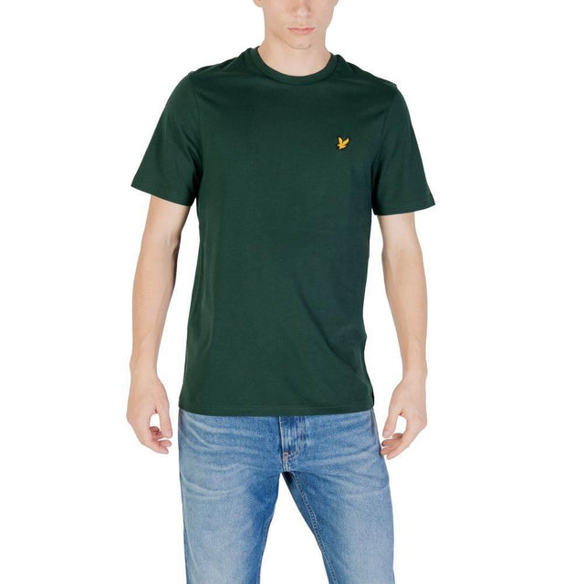 Lyle & Scott Green Cotton T-Shirt - Hilstor