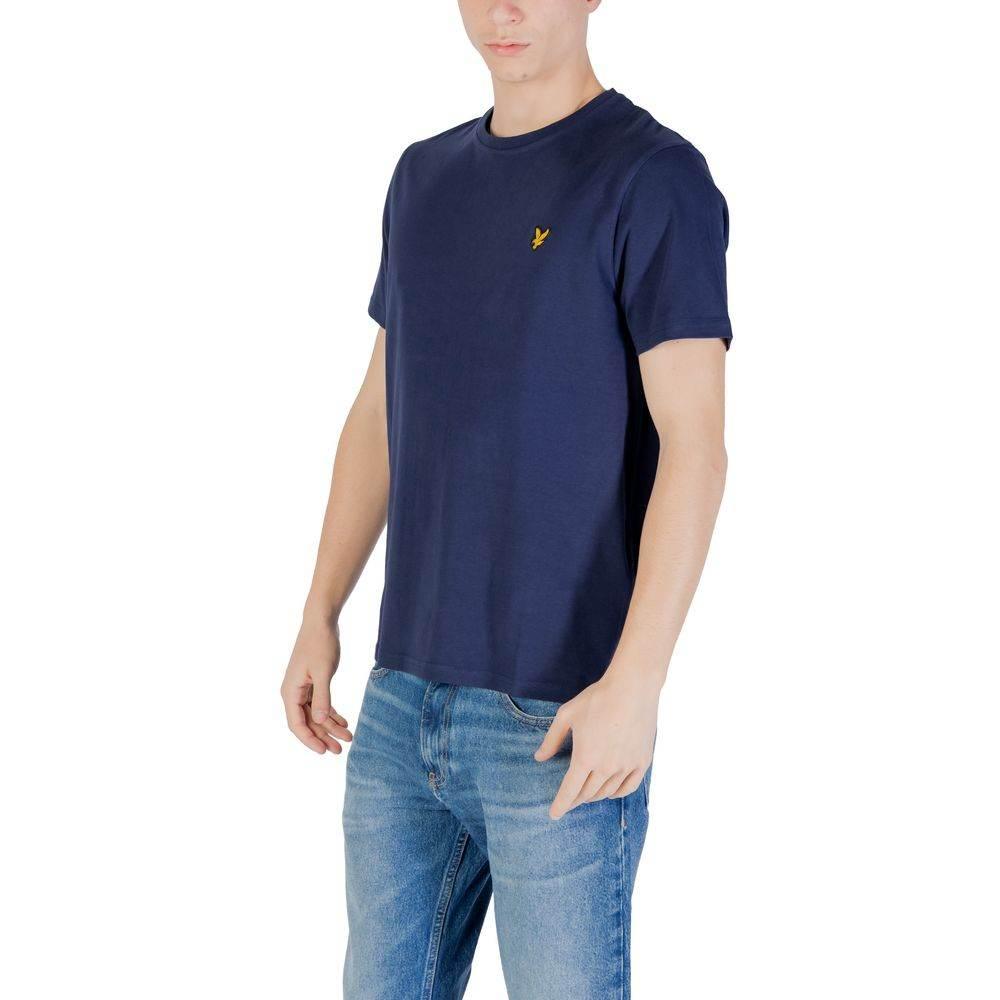 Lyle & Scott Blue Cotton T-Shirt - Hilstor