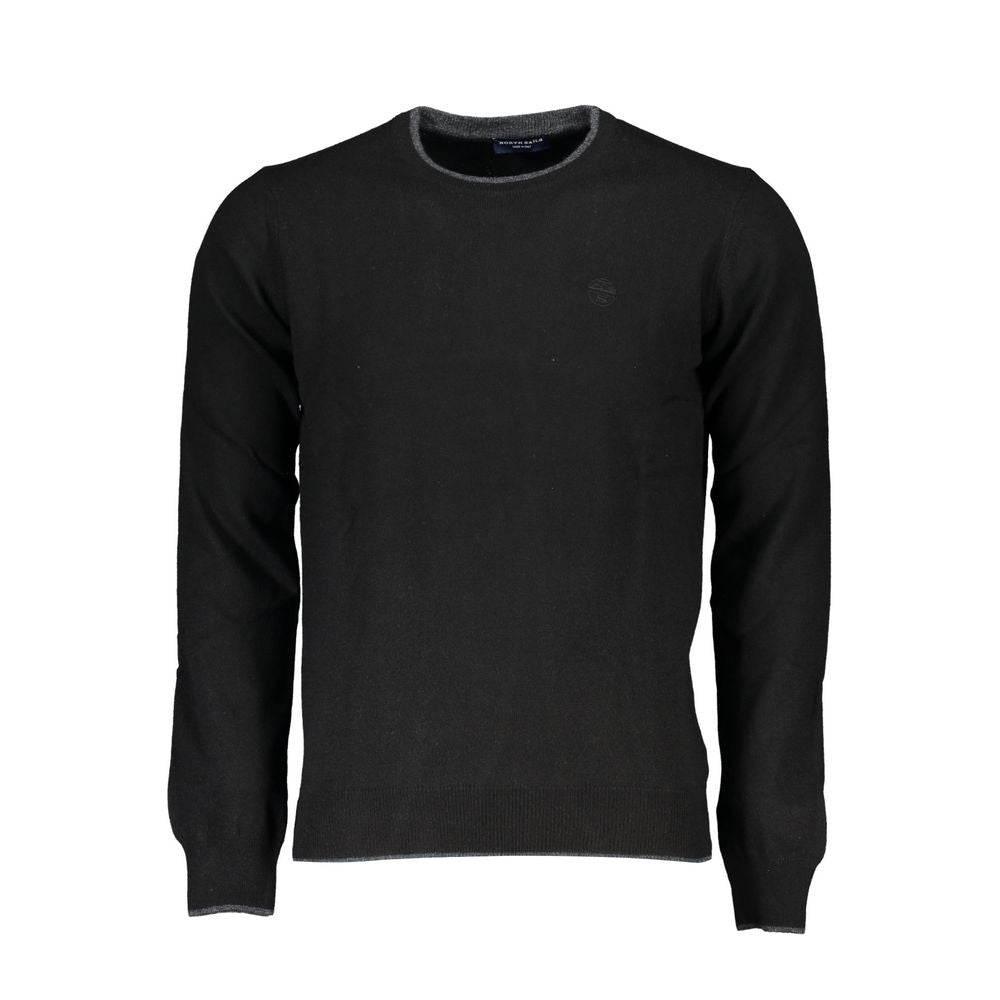 North Sails Black Polyamide Men Sweater - Hilstor