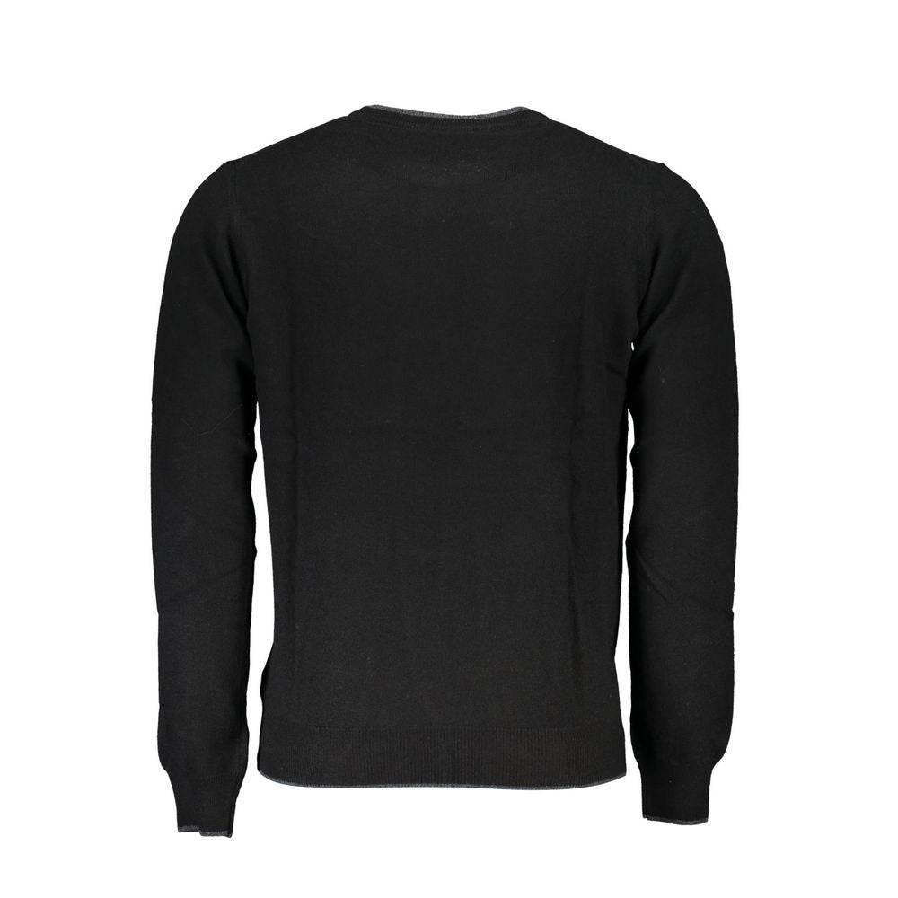 North Sails Black Polyamide Men Sweater - Hilstor