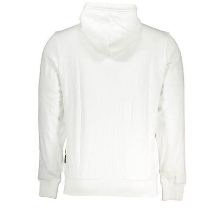 Napapijri White Cotton Men Sweater - Hilstor