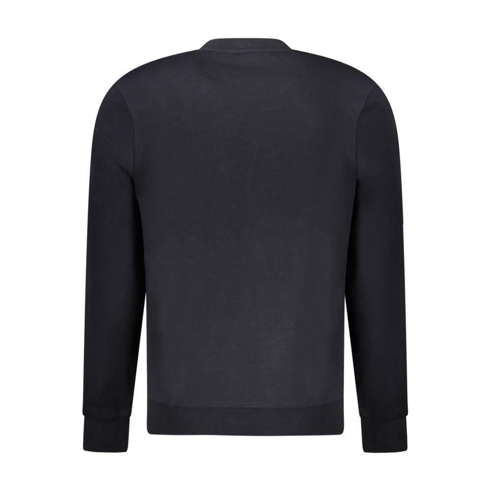 Napapijri Black Cotton Men Sweater - Hilstor