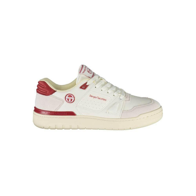 Sergio Tacchini Milan Inspired Sports Sneakers in White - Hilstor