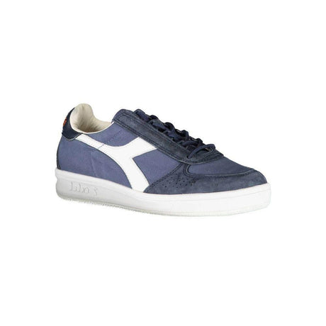 Diadora Blue Leather Women Sneaker - Hilstor