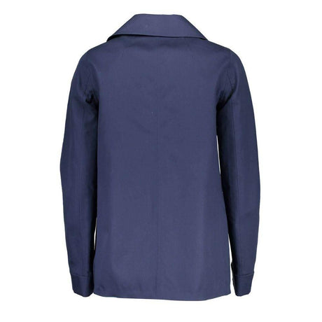 Gant Blue Cotton Women Jacket - Hilstor