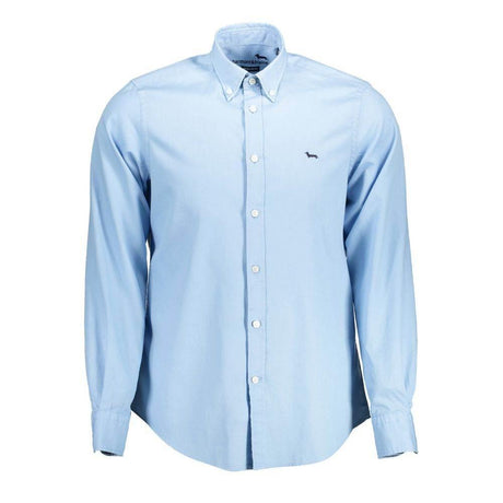 Harmont & Blaine Light Blue Cotton Men Shirt - Hilstor